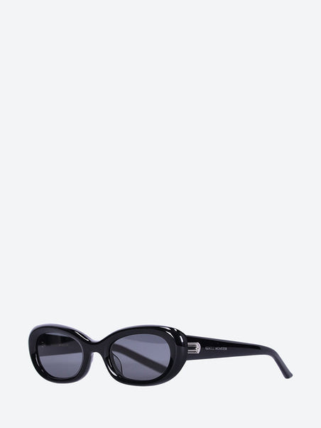 Sunglasses square shape blk frame