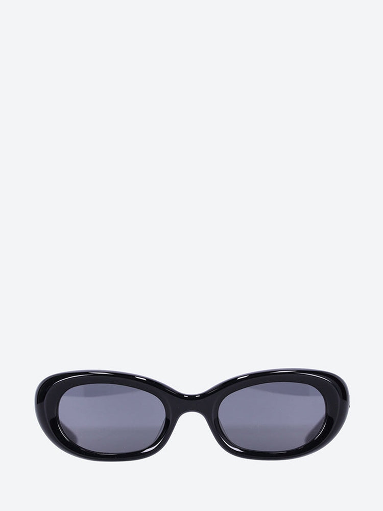 Sunglasses square shape blk frame 1