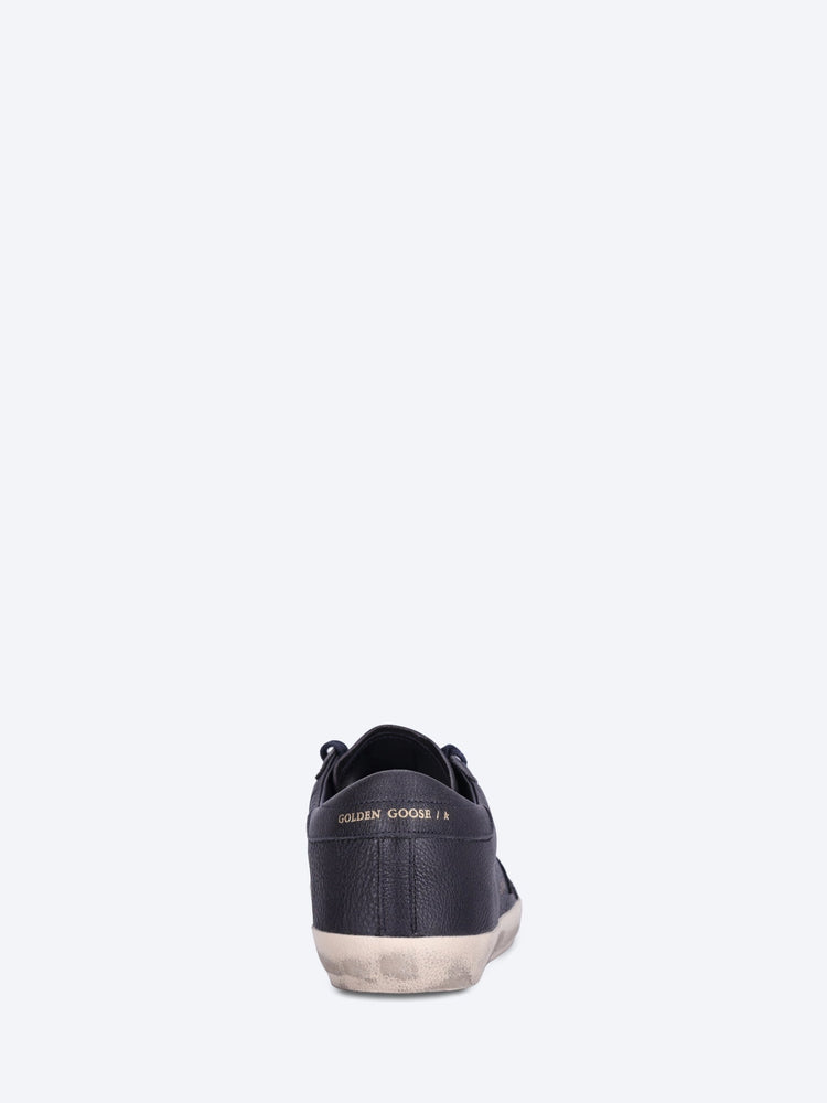 Super star leather upper star and heel sneakers 5