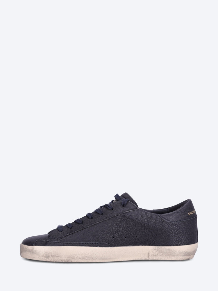 Super star leather upper star and heel sneakers 4