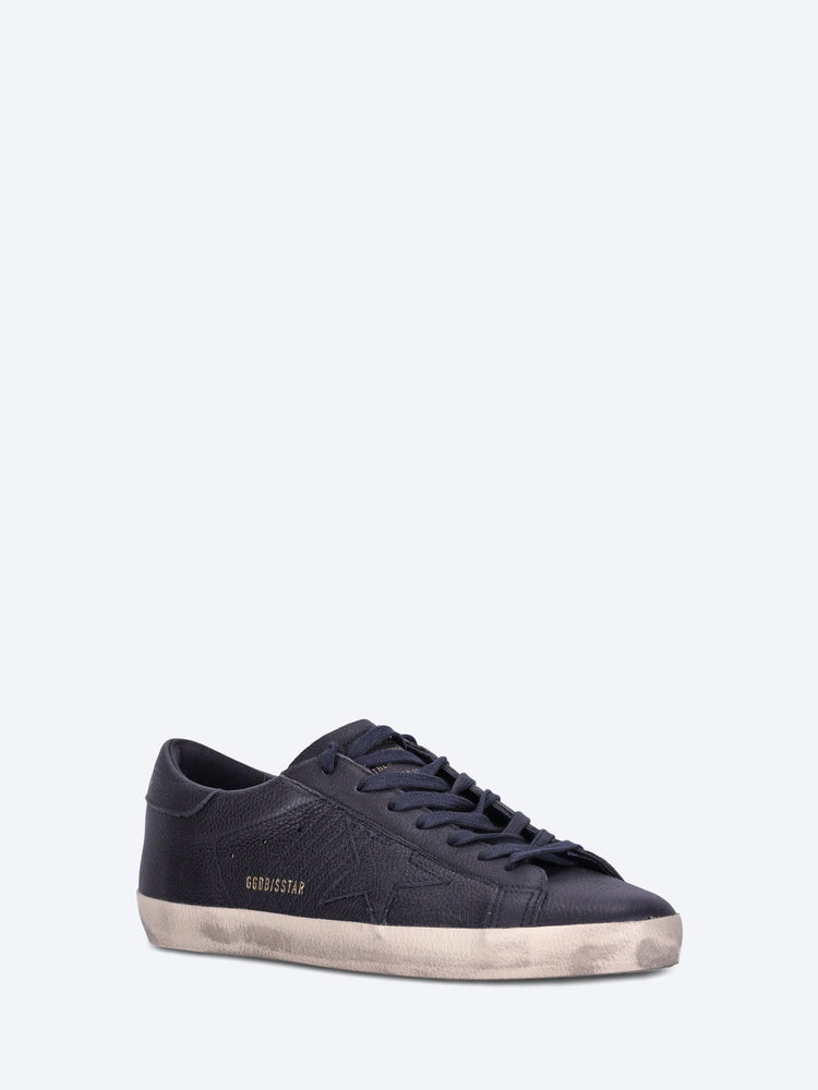Super star leather upper star and heel sneakers 2