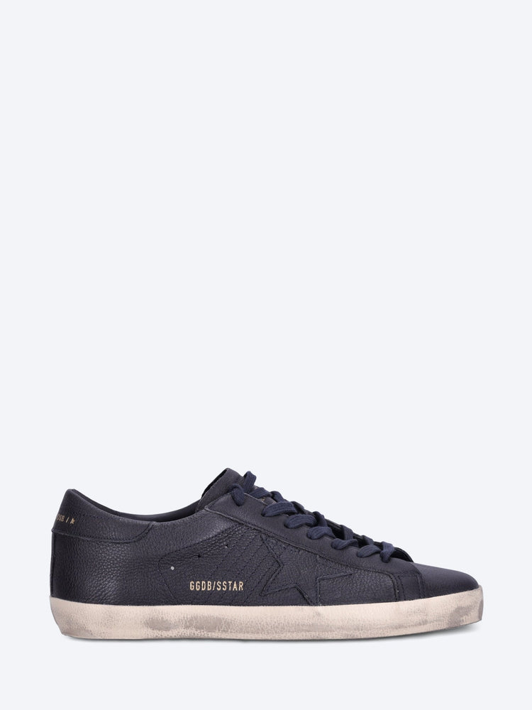 Super star leather upper star and heel sneakers 1