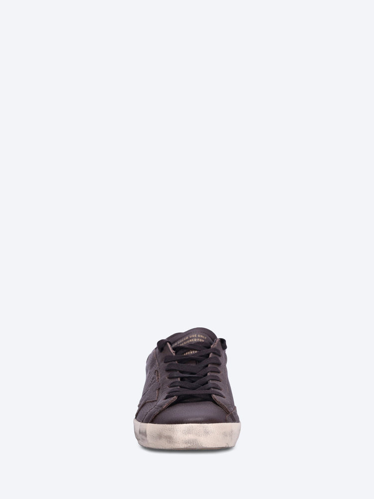 Super Star-Sneaker aus Leder mit Stern und Absatz 3