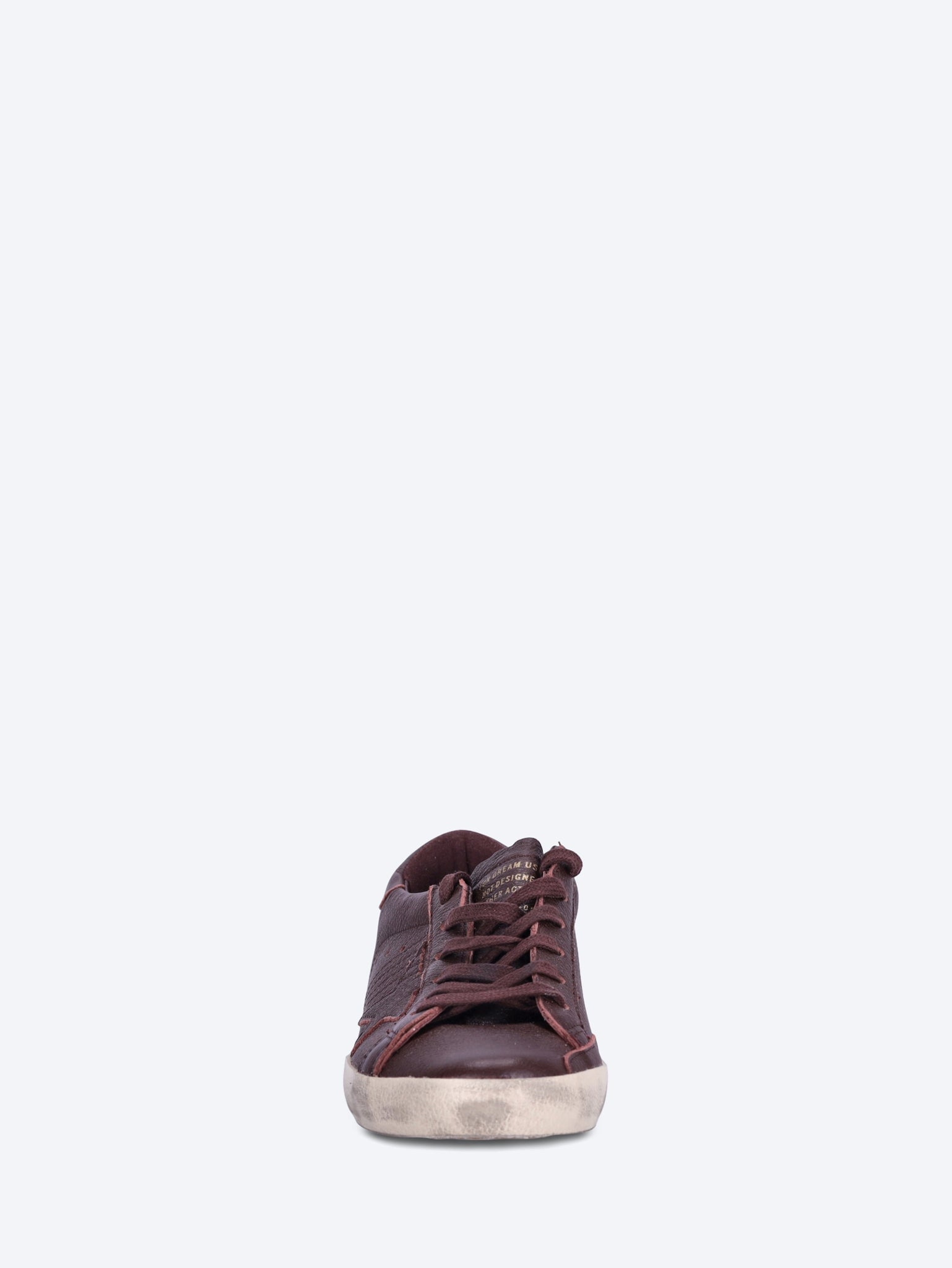 Super Star-Sneaker aus Leder mit Stern und Absatz 3