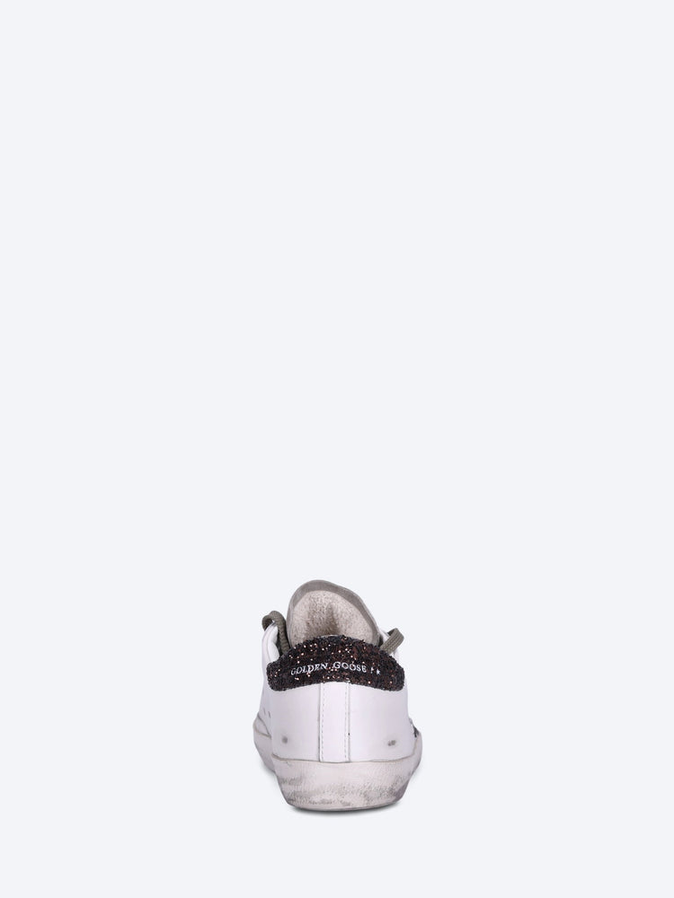 Super star leather upper suede sneakers 5