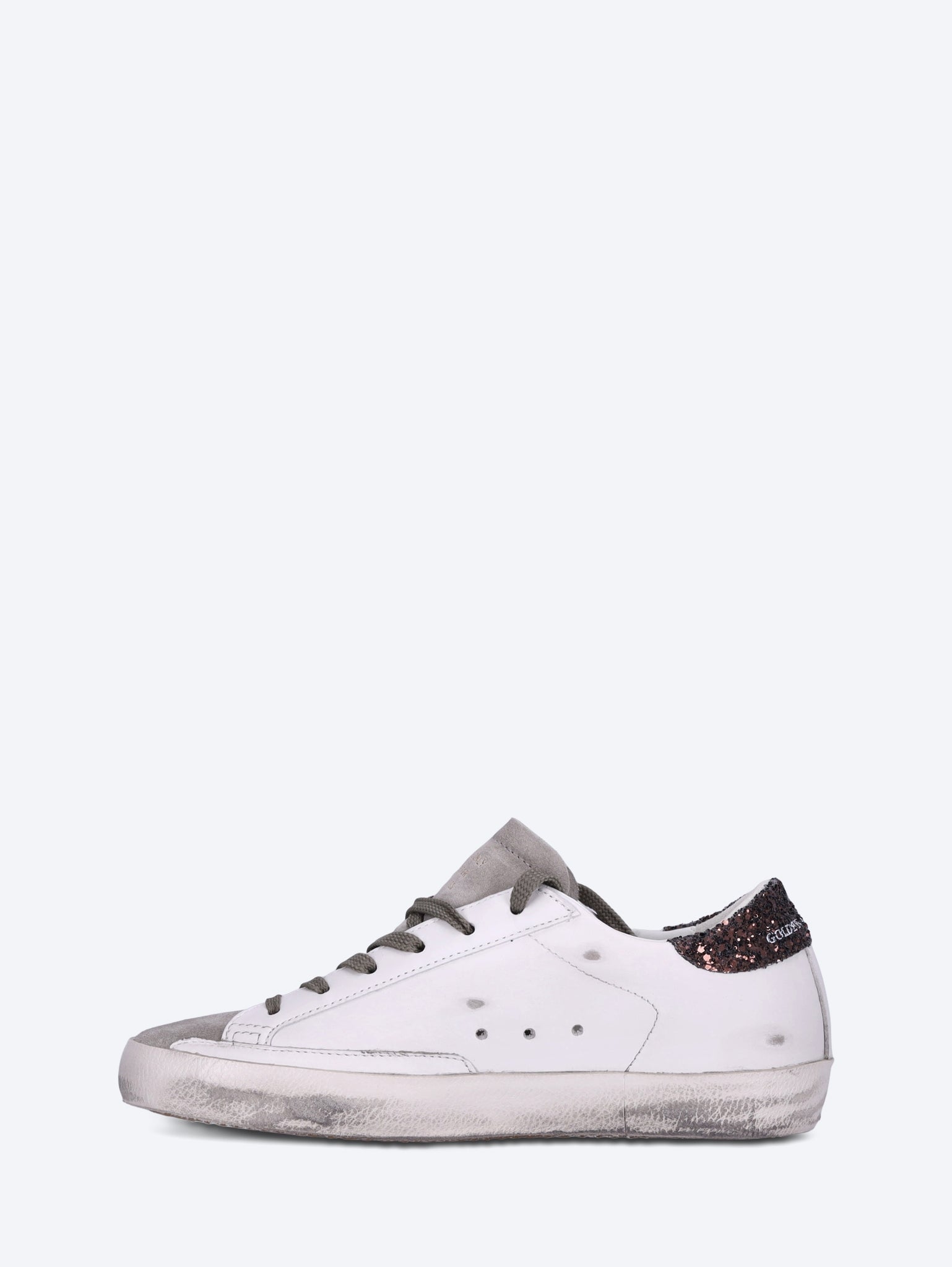 Super star leather upper suede sneakers 4