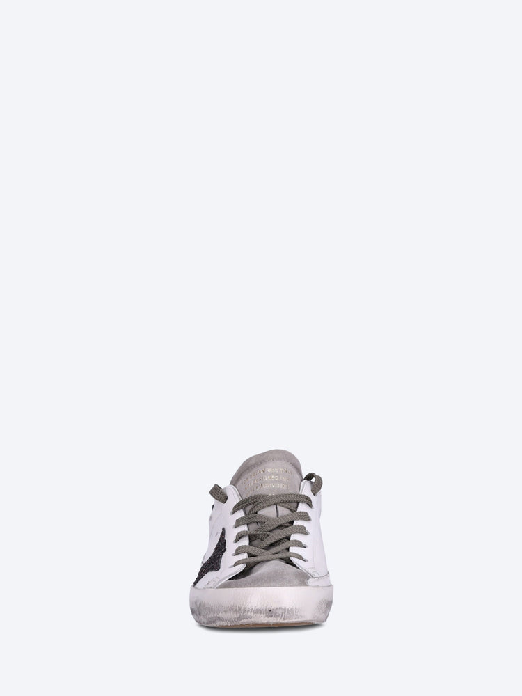Super star leather upper suede sneakers 3