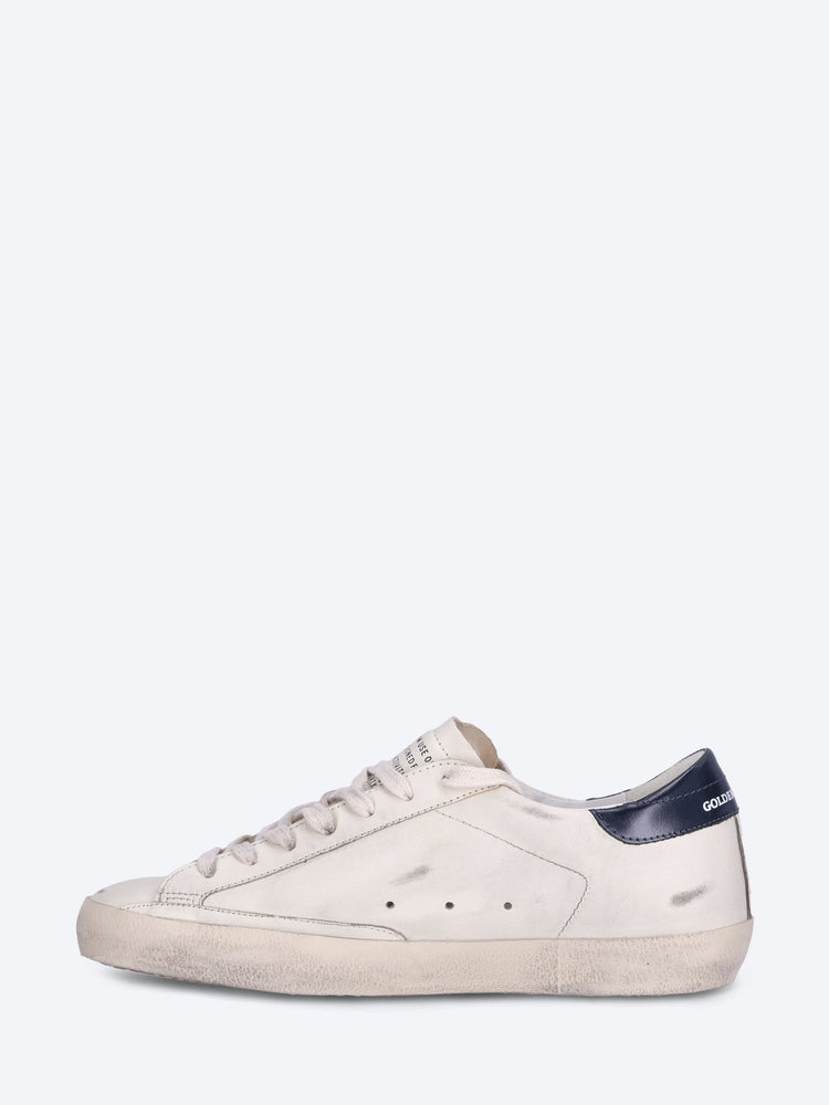 Super-star nappa shiny leather star sneakers 4
