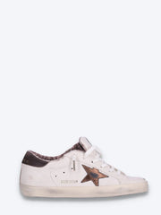 Sneakers aus Superstar-Nappaleder mit laminiertem Sternleder und Absatz ref: