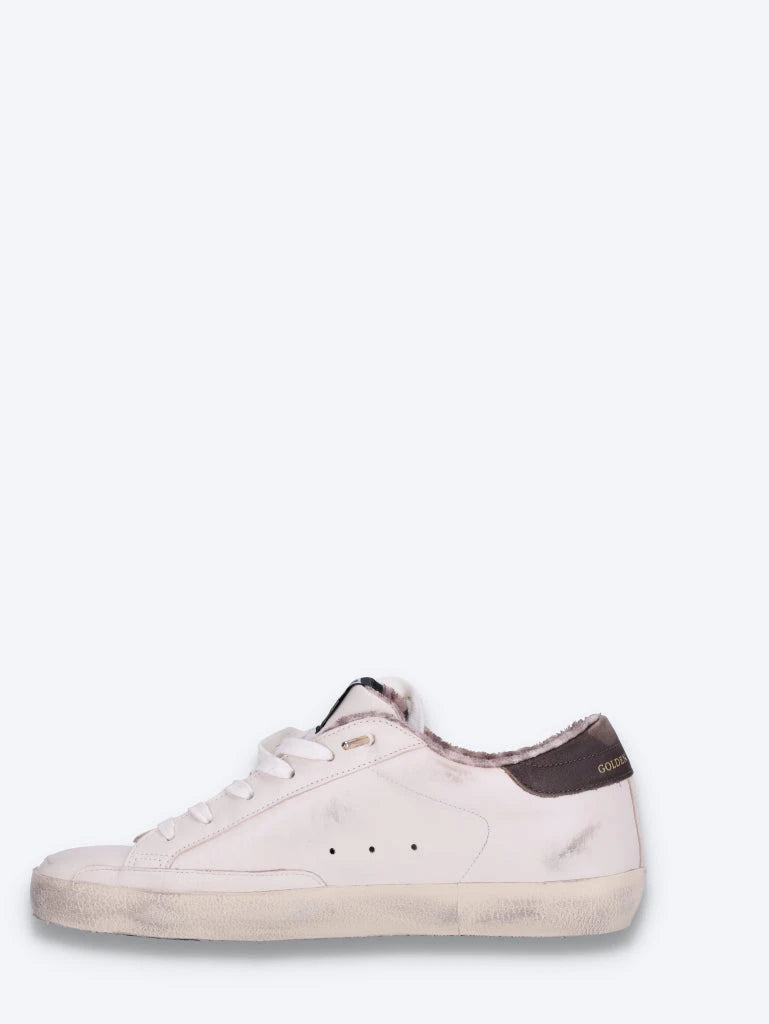 Sneakers aus Superstar-Nappaleder mit laminiertem Sternleder und Absatz 4