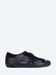 Super-Star-Nappaleder-Obermaterial, Zehen- und Zungen-Sneaker aus Wildleder mit Sternabsatz und List-Sneakern ref: