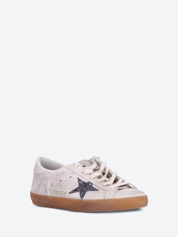 Obermaterial aus Superstar-Wildleder und Fersen-Sneaker aus HF-Zunge mit glitzerndem Sternleder 2