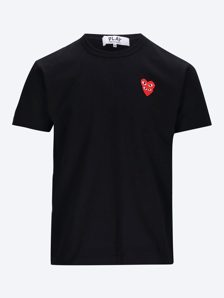 T-shirt double red emblem 1