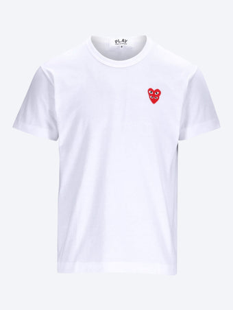 T-shirt double red emblem