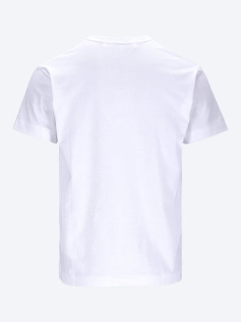 T-shirt double red emblem