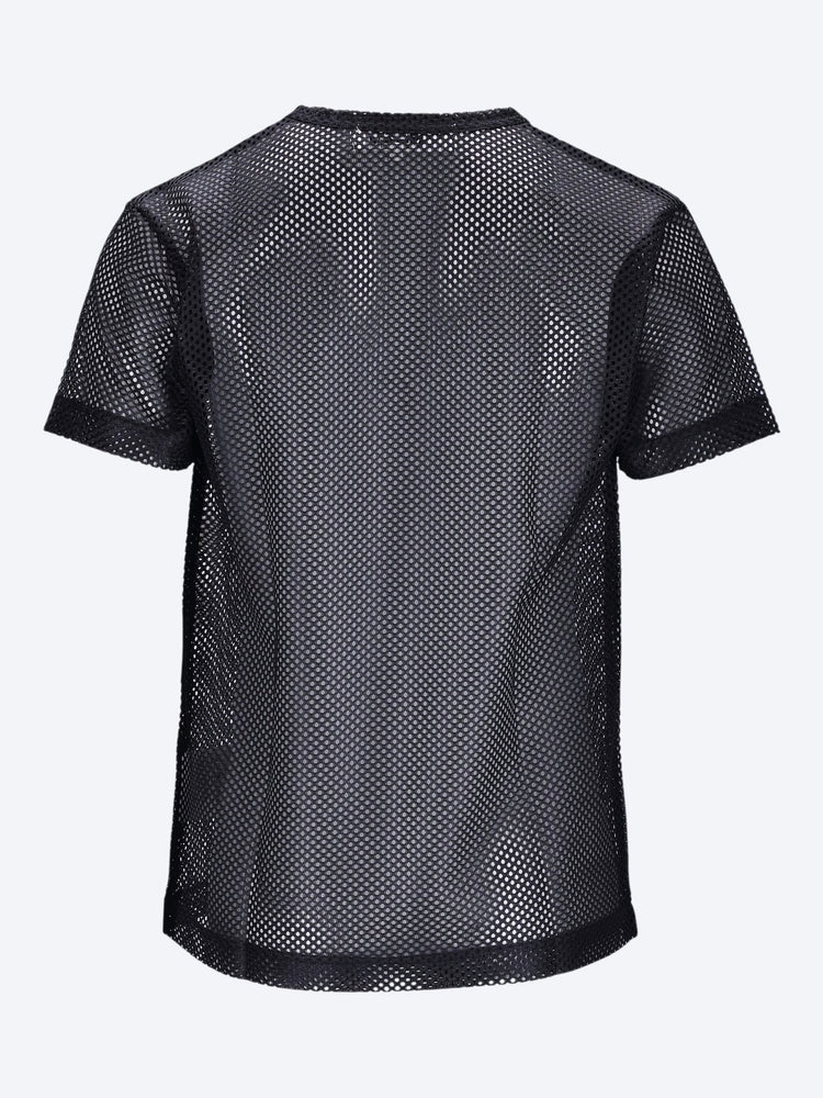 T-shirt mesh red emblem 2