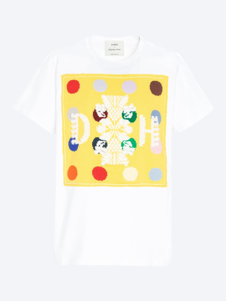 T-shirt with knitted patch 1