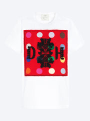 T-Shirt mit gestricktem Aufnäher ref: