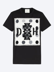 T-Shirt mit gestricktem Aufnäher ref:
