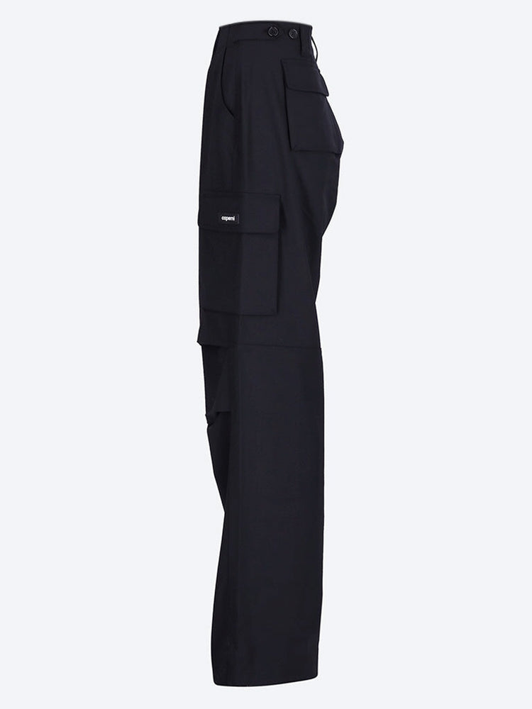 Tailored Wide Leg Cargo Pants – Coperni