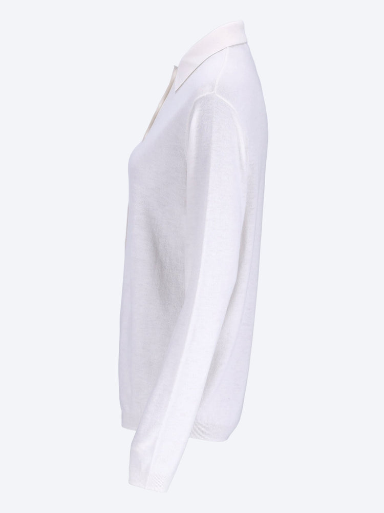 Tala knit v-neck polo 2