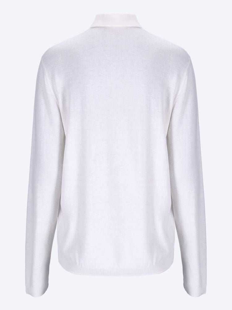 Tala knit v-neck polo 3