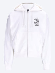Tall dice zip hoodie ref: