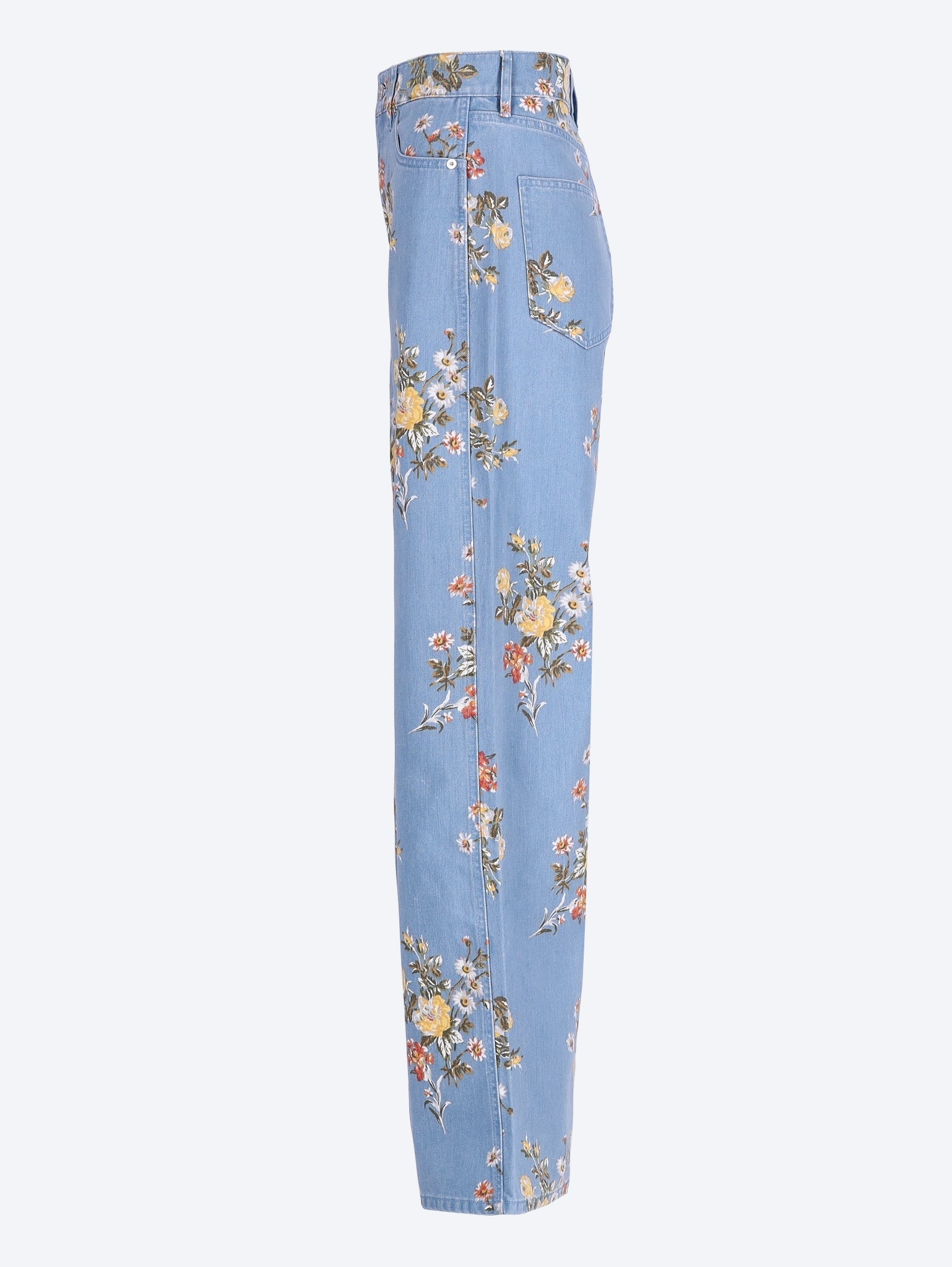 Taylor-Jeans mit hohem Bund und weitem Bein 2