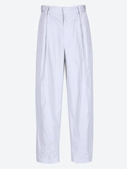 Pantalon à jambe large en coton technique ref:
