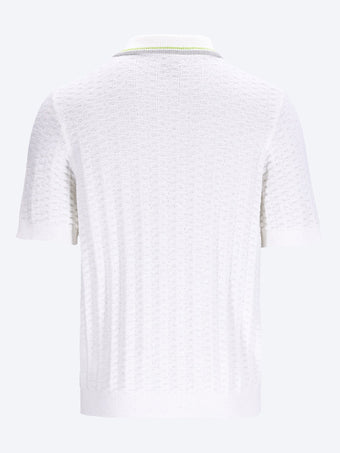 Tennis boucle polo shirt