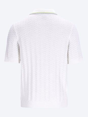 Tennis boucle polo shirt