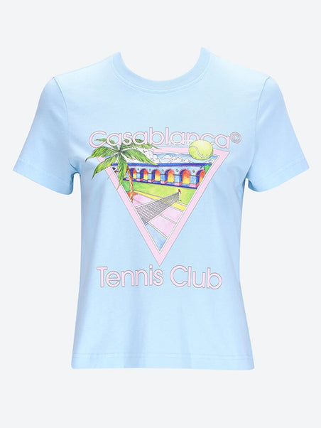 T-shirt ajusté de l'icône du club de tennis