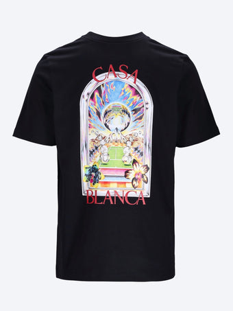 Tennis landscape classic t-shirt