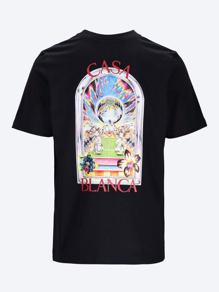 Tennis landscape classic t-shirt 2