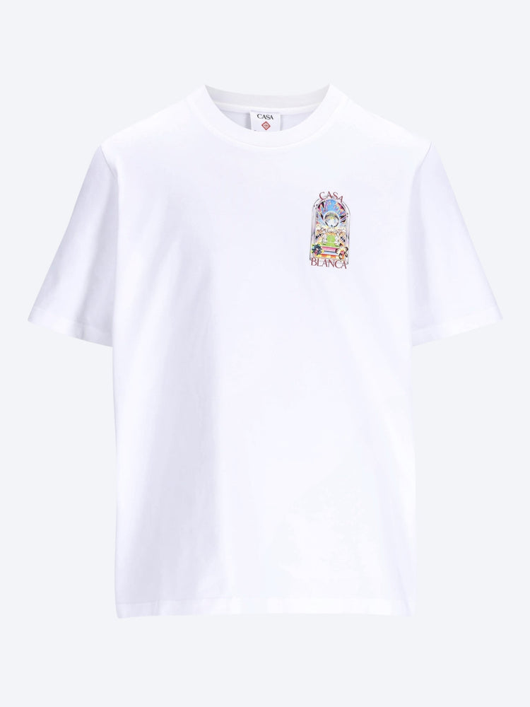 Tennis landscape classic t-shirt 1