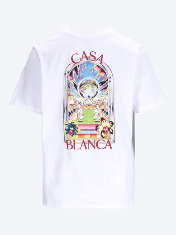 Tennis landscape classic t-shirt