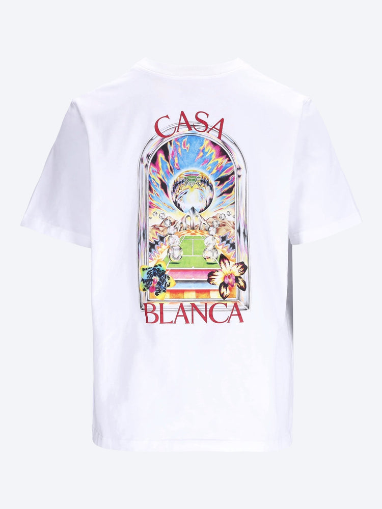 Tennis landscape classic t-shirt 2