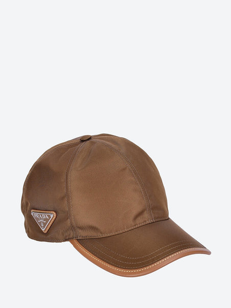 Textil leather cap