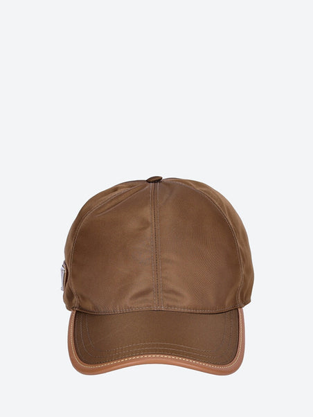 Textil leather cap