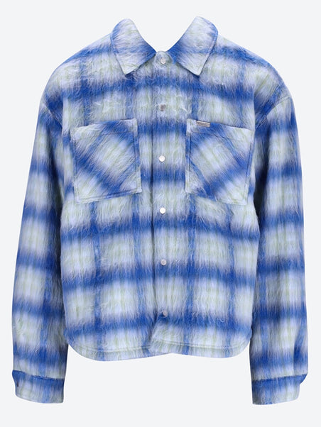 Textured overshirt