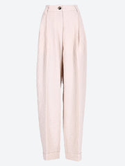Pantalon de taille moyenne texturé ref: