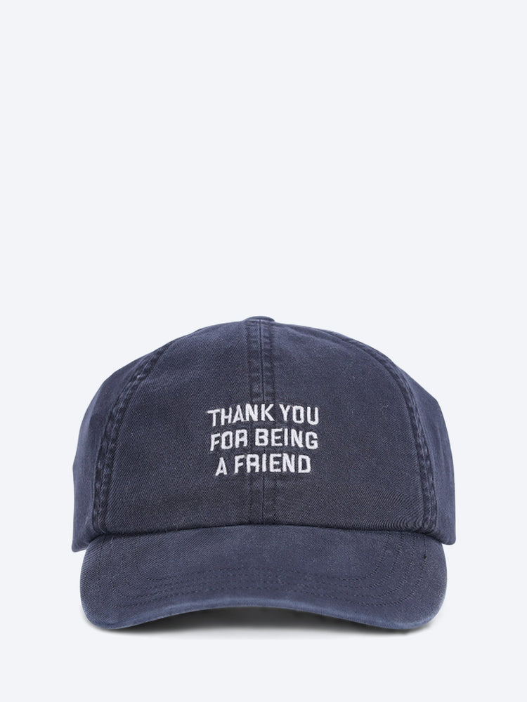 Thanks for being a friend embroidery cap 1