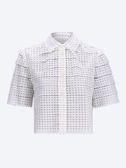 The lattice crochet blouse ref:
