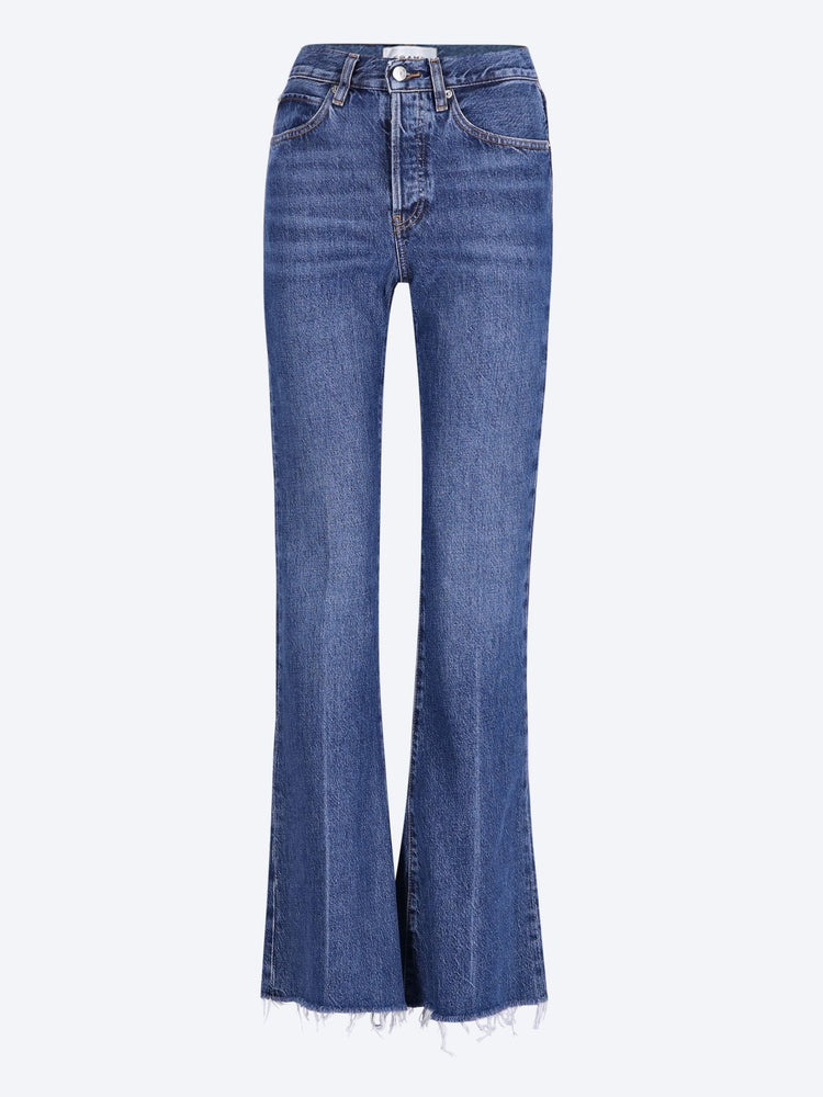 The lax denim pants 1