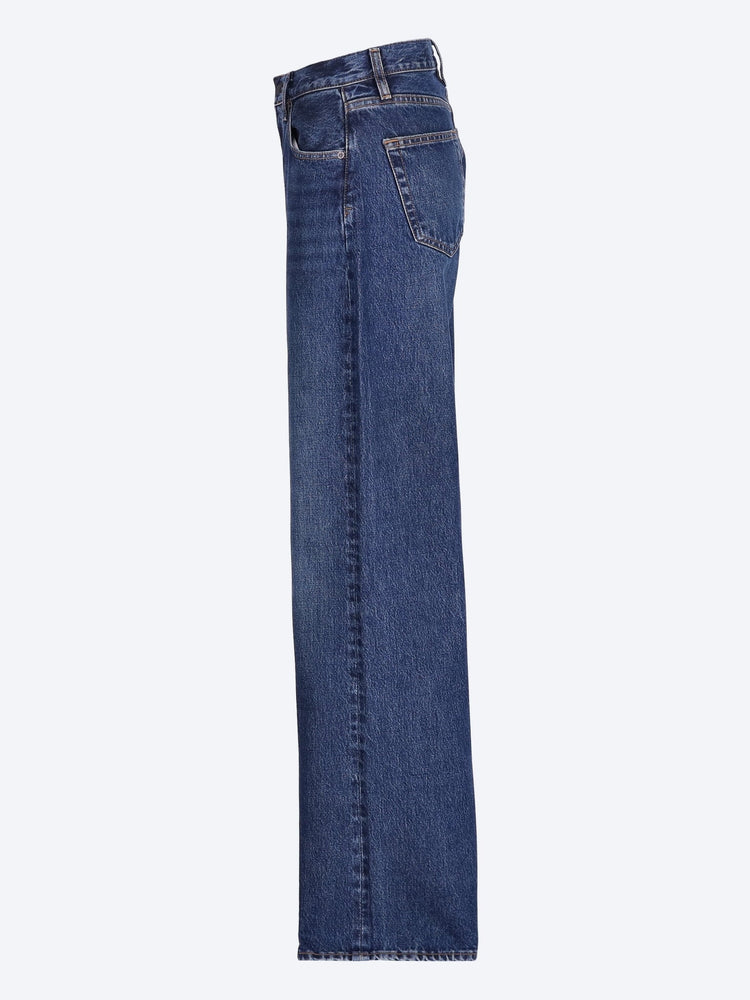 The loose denim pants 2