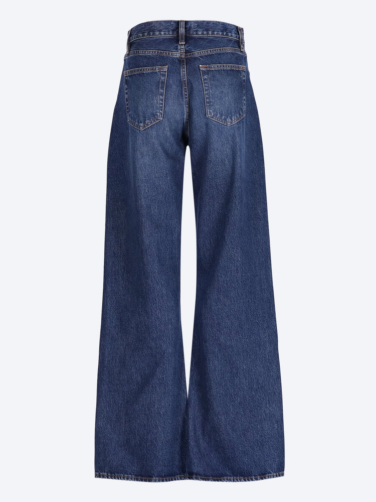The loose denim pants 3