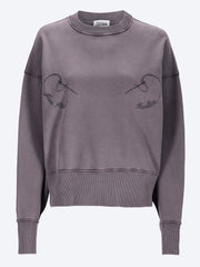 Das Nadeln-Jeans-Paul-Gaultier-Fleece-Sweatshirt ref: