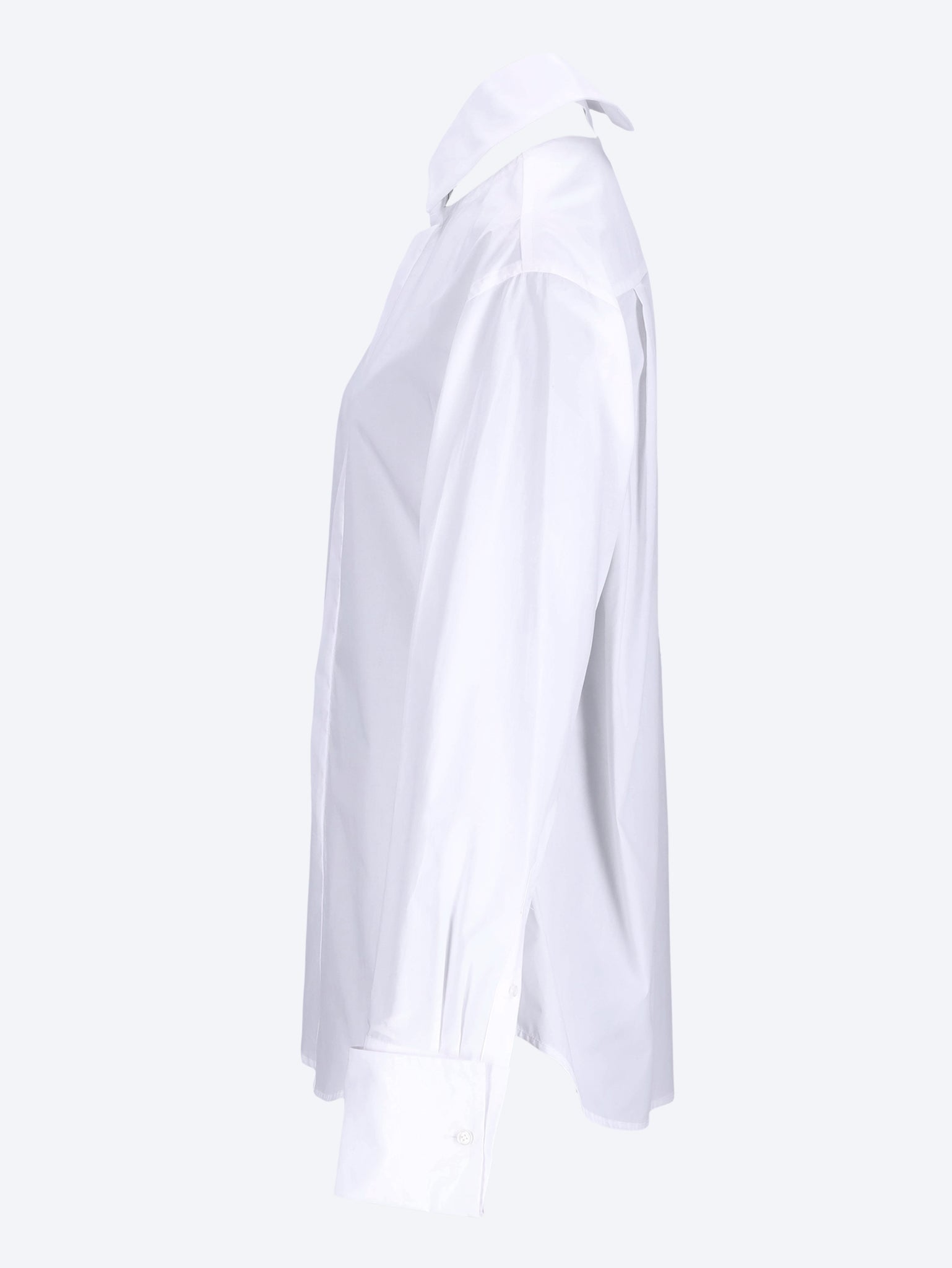 The open fly away shirt 2