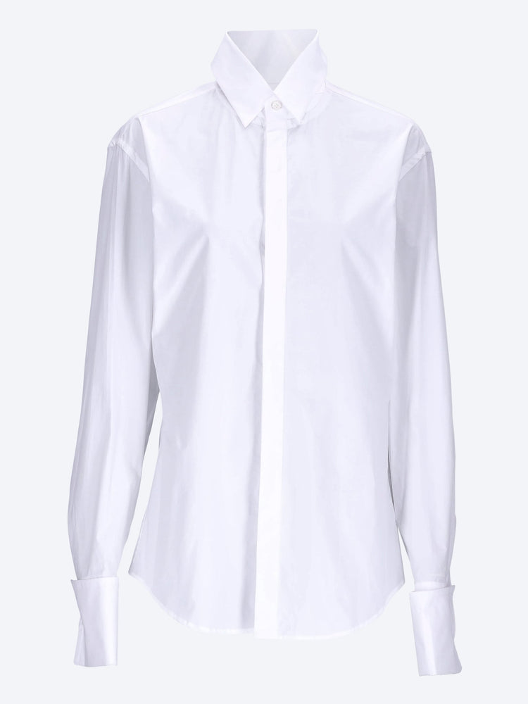 The open fly away shirt 1