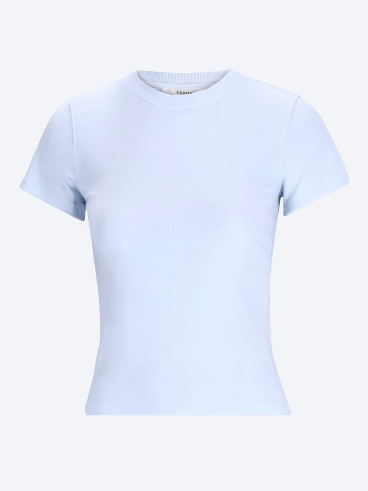 The rib baby cut & sew knit t-shirt 1